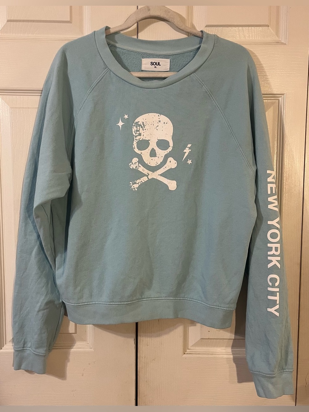Soul Cycle New York City Crew Neck Sweatshirt Size XL